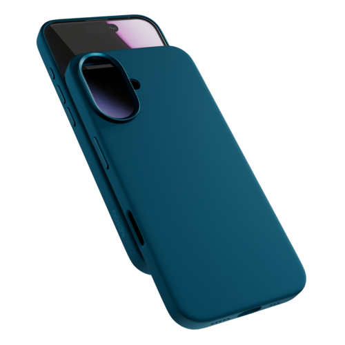 Epico Silicone Mag+ Case for iPhone 17 - Petrol Blue