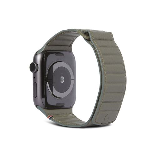 Decoded Leather Band for Apple Watch 40/41/42mm - Olive