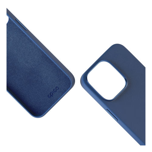 Epico Mag+ Leather Case iPhone 15 Pro Max - Blue