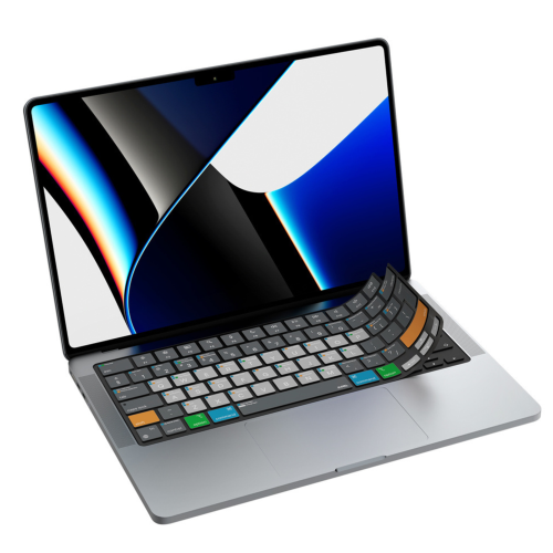 JCPal Silicone Keyboard Protection - MacOS Shortcuts