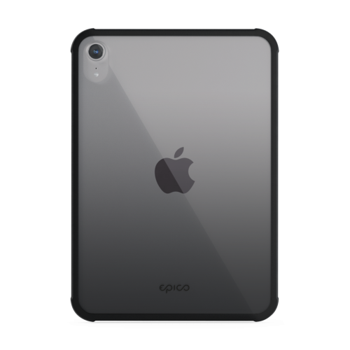 Epico Back Cover for iPad mini 7 - Black/Transparent