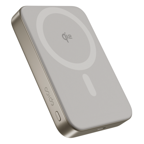 Epico Qi2 Aluminium Mag+ Power Bank 10 000 mAh - Titanium
