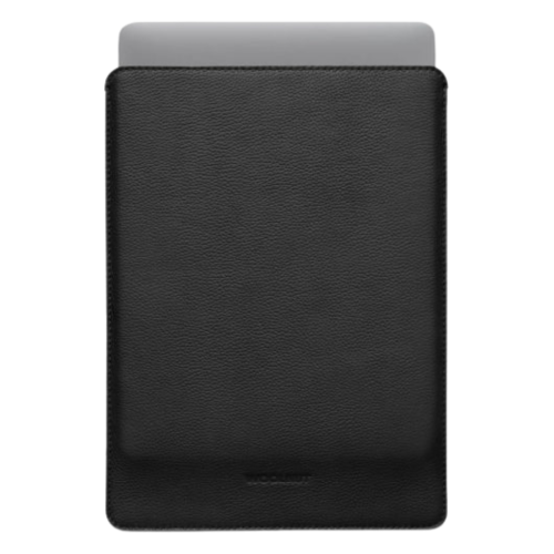 Woolnut Leather Sleeve for 14-inch MacBook Pro - Black