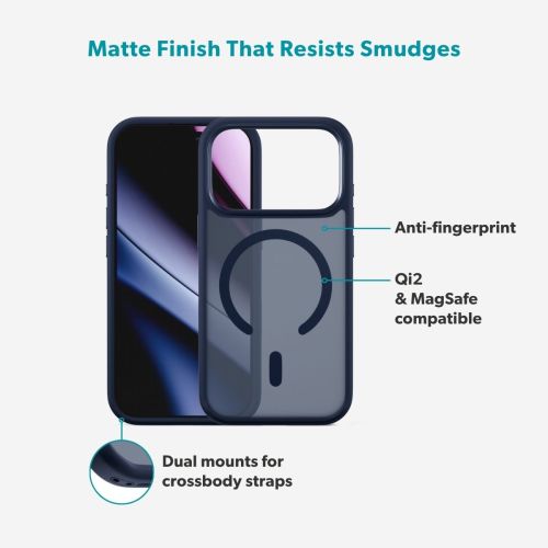 Epico HeroMatte Pro Mag+ Case for iPhone 17 Pro - Deep Blue