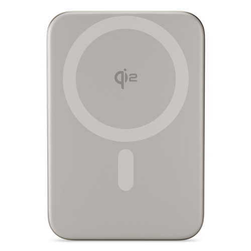 Epico Qi2 Aluminium Mag+ Power Bank 10 000 mAh - Titanium