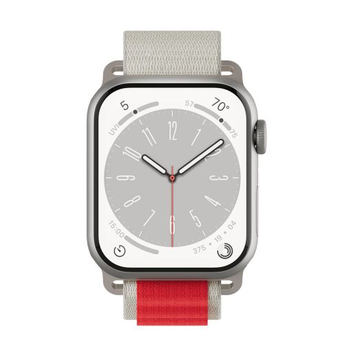 NEXT.ONE Adventure Loop for Apple Watch 40/41/42mm - White/Red