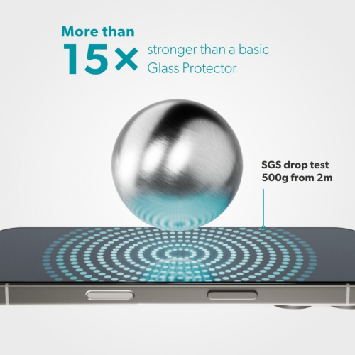 Epico ImpactCeramic Glass for iPhone 17 Pro Max (with Applicator)