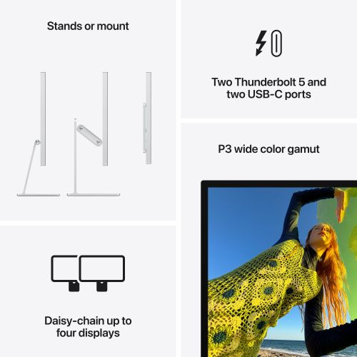 Apple Studio Display - Nano-texture glass - Tilt-adjustable stand