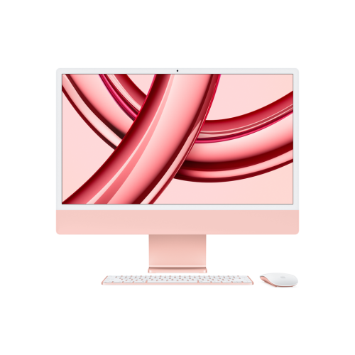 iMac 24” 4.5K Retina, Apple M3 8C CPU, 8C GPU/16GB/256GB SSD/Pink/SWE