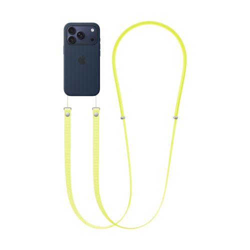 Apple Crossbody Strap - Neon Yellow