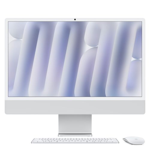 iMac 24” 4.5K Retina, Apple M4 10C CPU, 10C GPU 16GB/1TB/Silver/Gigabit Ethernet/SWE-NUM