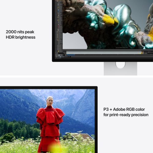 Apple Studio Display XDR - Standard glass - Tilt- and height-adjustable stand