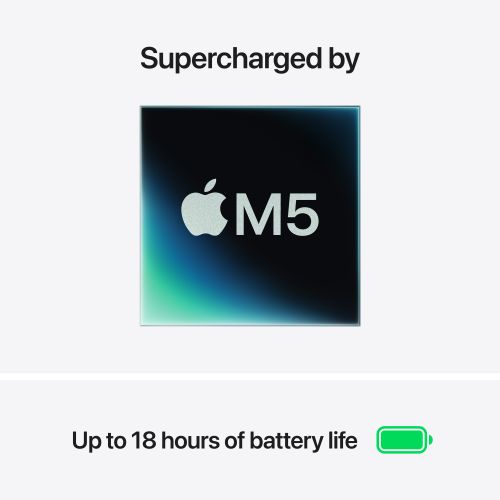 MacBook Air 13” Apple M5 10C CPU, 8C GPU/16GB/512GB SSD/Silver/USA