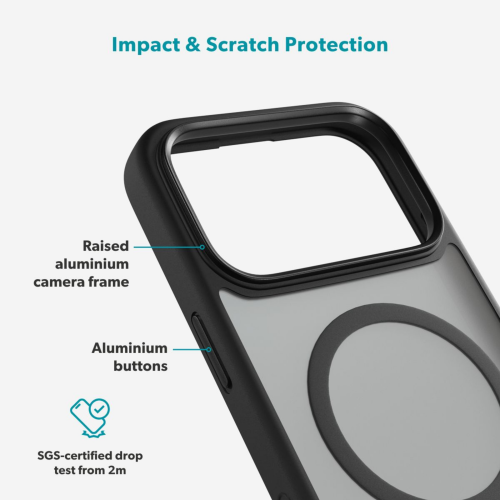 Epico HeroMatte Pro Mag+ Case for iPhone 17 Pro - Grey