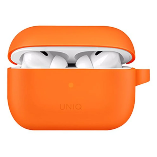 UNIQ Silicone Cover w/ Hook for Airpods Pro 2 - Burnt Orange