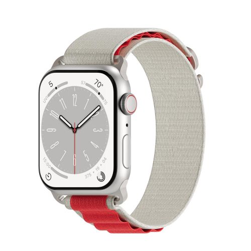 NEXT.ONE Adventure Loop for Apple Watch 40/41/42mm - White/Red