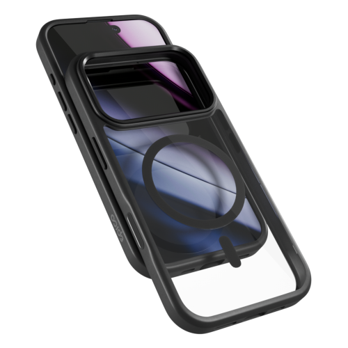 C&C Hero Pro Mag+ Case for iPhone 17 Pro Max - Clear/Black