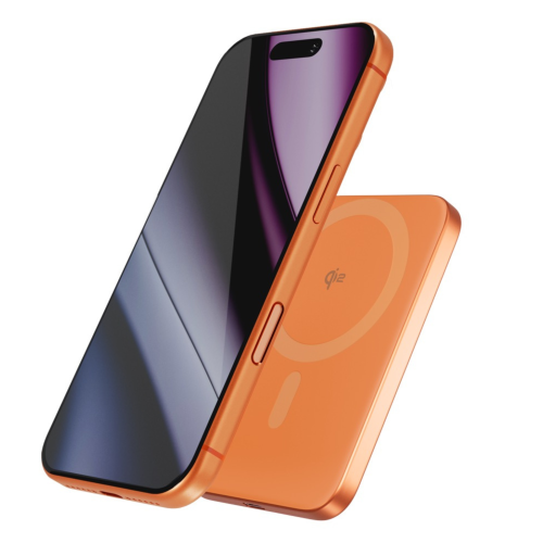 Epico Qi2 Aluminium Mag+ Power Bank 5 000 mAh - Orange