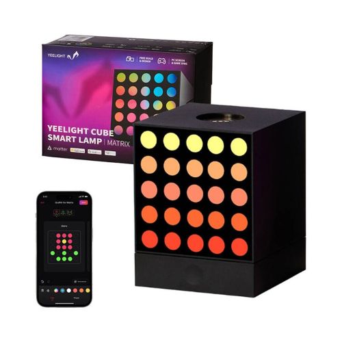 Yeelight Cube Smart Lamp - Light Gaming Cube Matrix - Rooted 