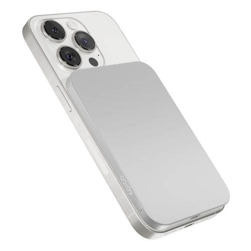 Epico Slim Aluminium Mag+ Power Bank 3 000 mAh - Silver