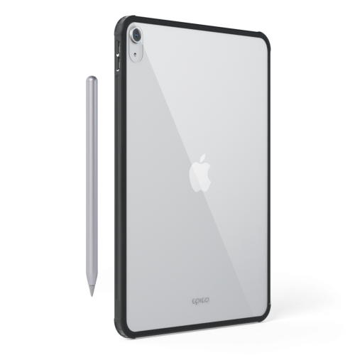 Epico Back Cover for iPad 11 - Black/Transparent