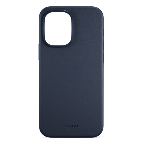 Epico Leather Mag+ Case for iPhone 17 - Blue