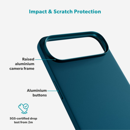 Epico Silicone Mag+ Case for iPhone Air - Petrol Blue