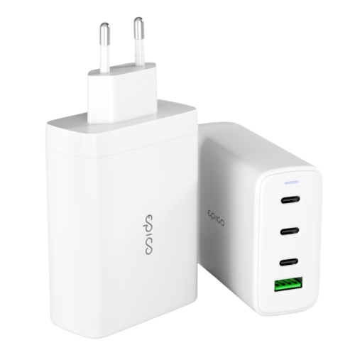 Epico 140W GaN Charger (3x USB-C, 1x USB-A)