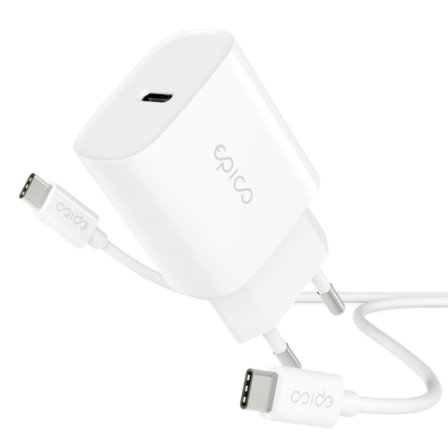 Epico 20W Charging Bundle (USB-C Cable)