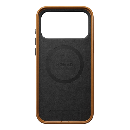 Nomad Traditional Leather Case for iPhone 17 Pro - Brown