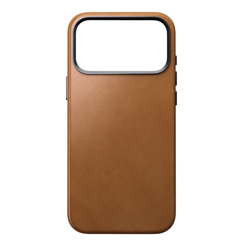 Nomad Traditional Leather Case for iPhone 17 Pro Max - Brown