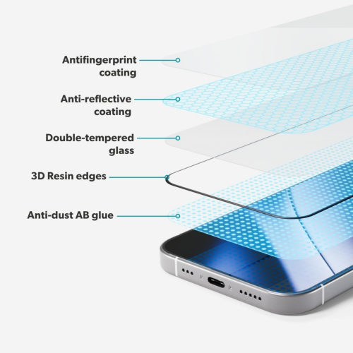 Epico AntiReflective Glass for iPhone Air (with Applicator)