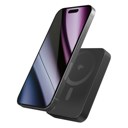 Epico Qi2 Aluminium Mag+ Power Bank 10 000 mAh - Black