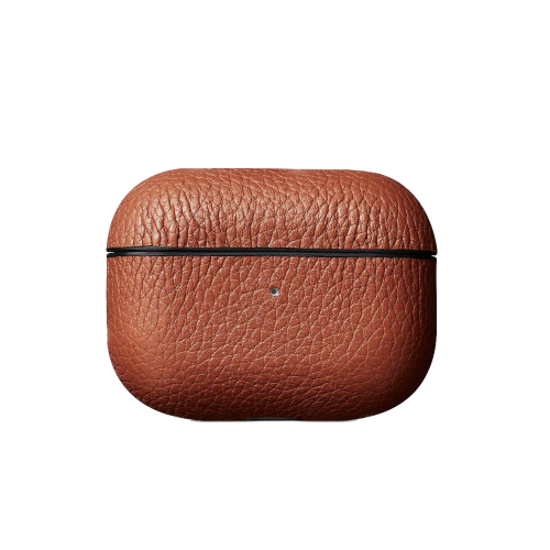 Woolnut Leather Case for Airpods Pro - Cognac