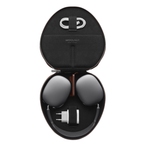 Woolnut Leather Case for AirPods Max - Cognac