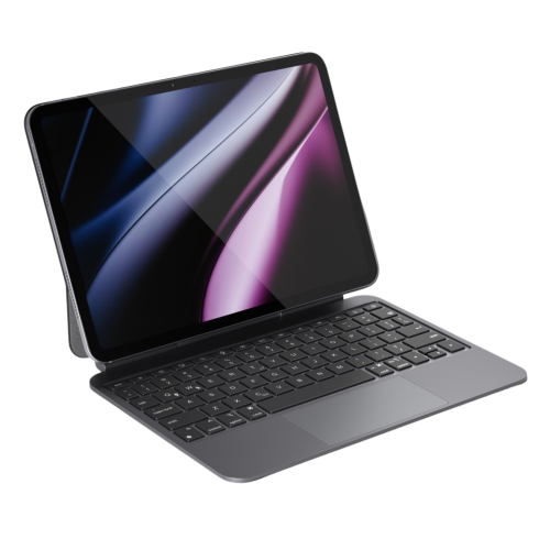 Epico Slim Aluminium Keyboard Case for Apple iPad Air 13" M2/M3 (US) - Space Black