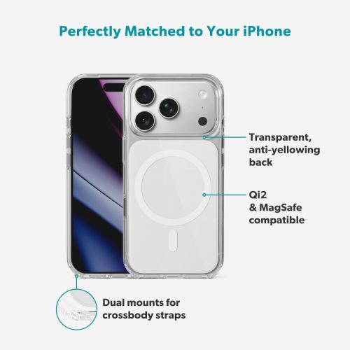 Epico Tile Mag+ Case for iPhone 17 Pro - White