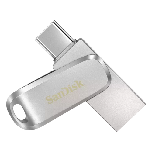 SanDisk Ultra Dual Drive Luxe 128GB USB-C Silver