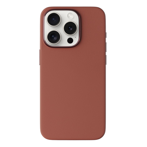 Epico Mag+ Leather Case iPhone 15 Pro - Brown