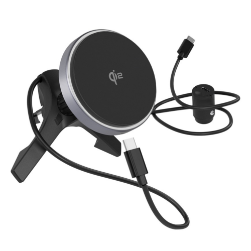 Epico Ultradrive Qi2 Alu Mag+ Wireless Car Charger Ed70 - Black