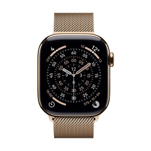 Apple Watch 42mm Gold Milanese Loop