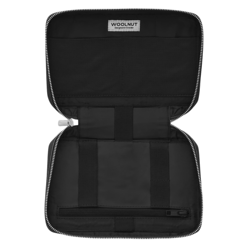 Woolnut Leather Tech Organizer - Black