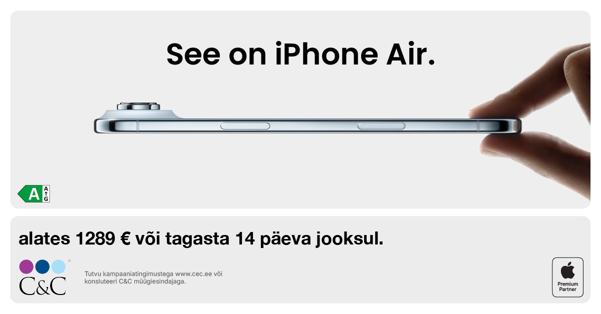 iPhone Air. Try. Fall in love.